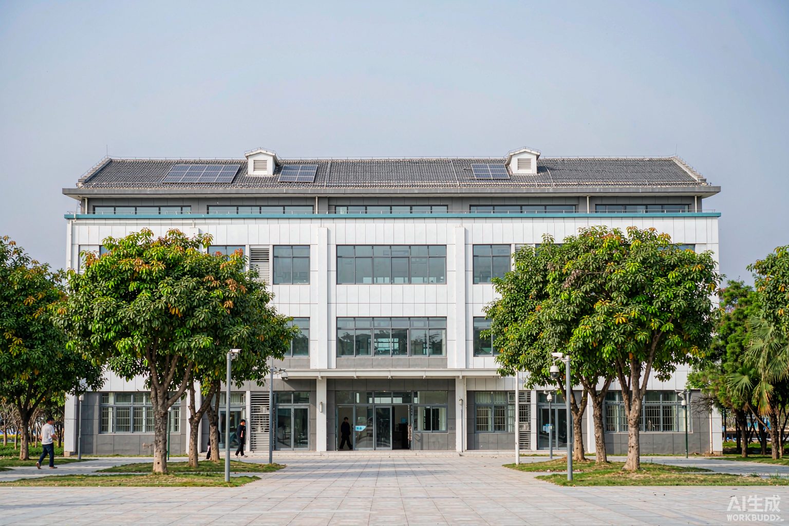 社区卫生服务中心安防与用电安全（示意图）